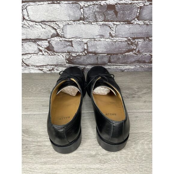 Bally Sailor Black Leather Oxfords Lace Up Dress Shoes Men’s Sz 10.5D US/44EU main image 11